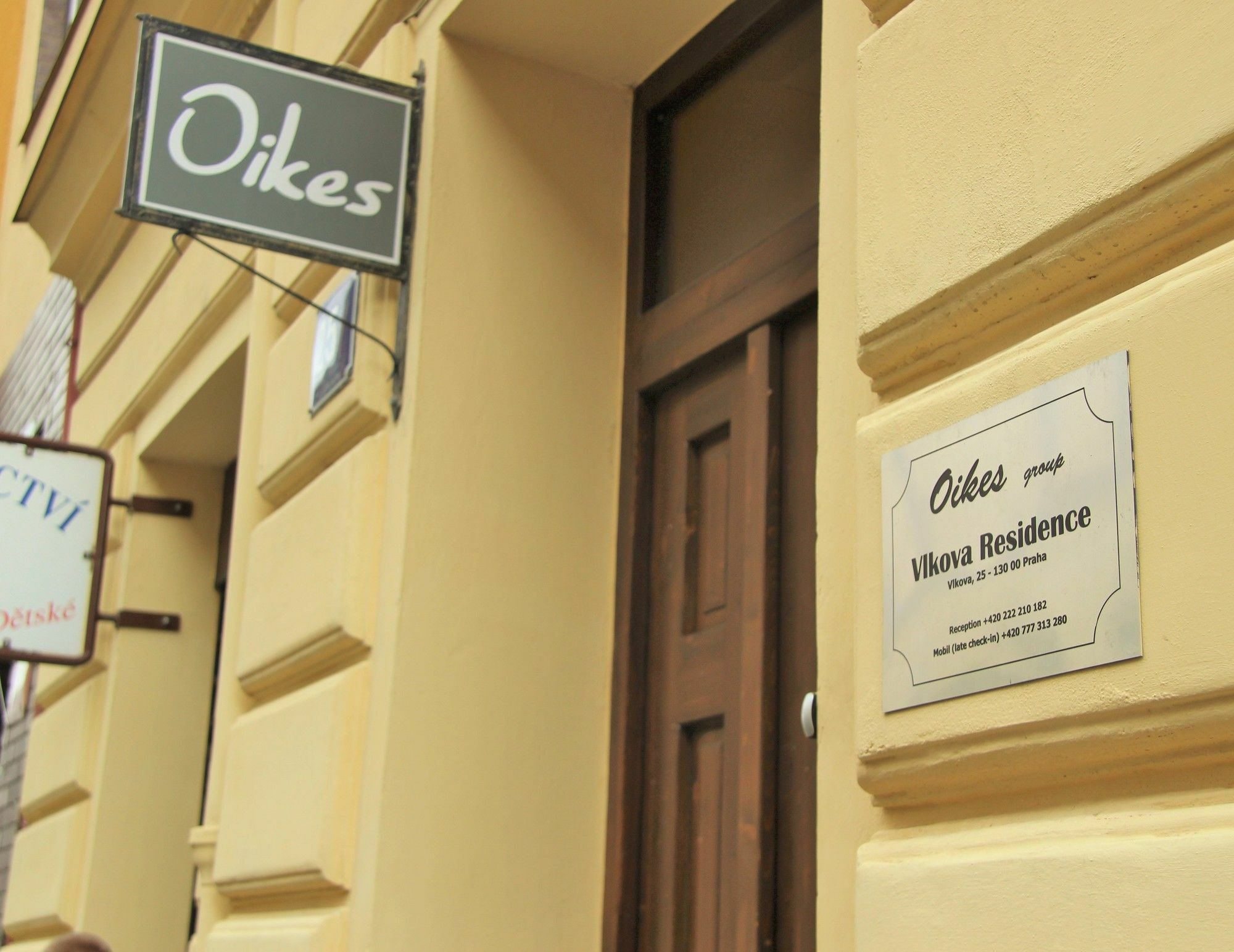 Vlkova Palace Prag Exterior foto